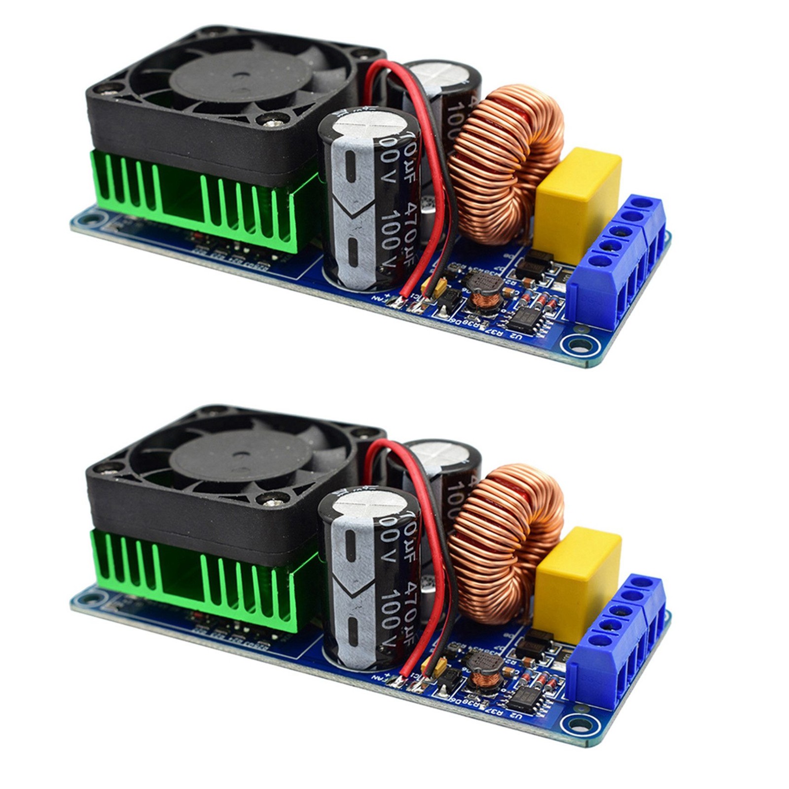 2X IRS2092 High  500W Mono Channel HiFi Digital  Amplifier Board Class D6529