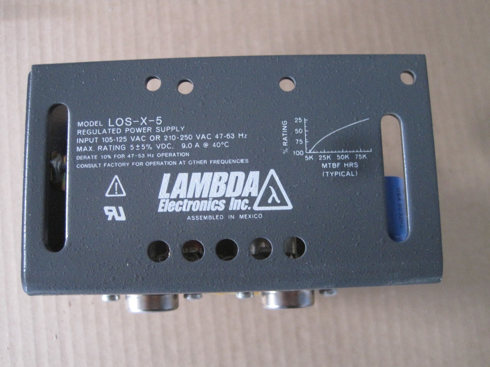 Lambda Electronics Inc. Model LOS-X-5 Power Supply - used