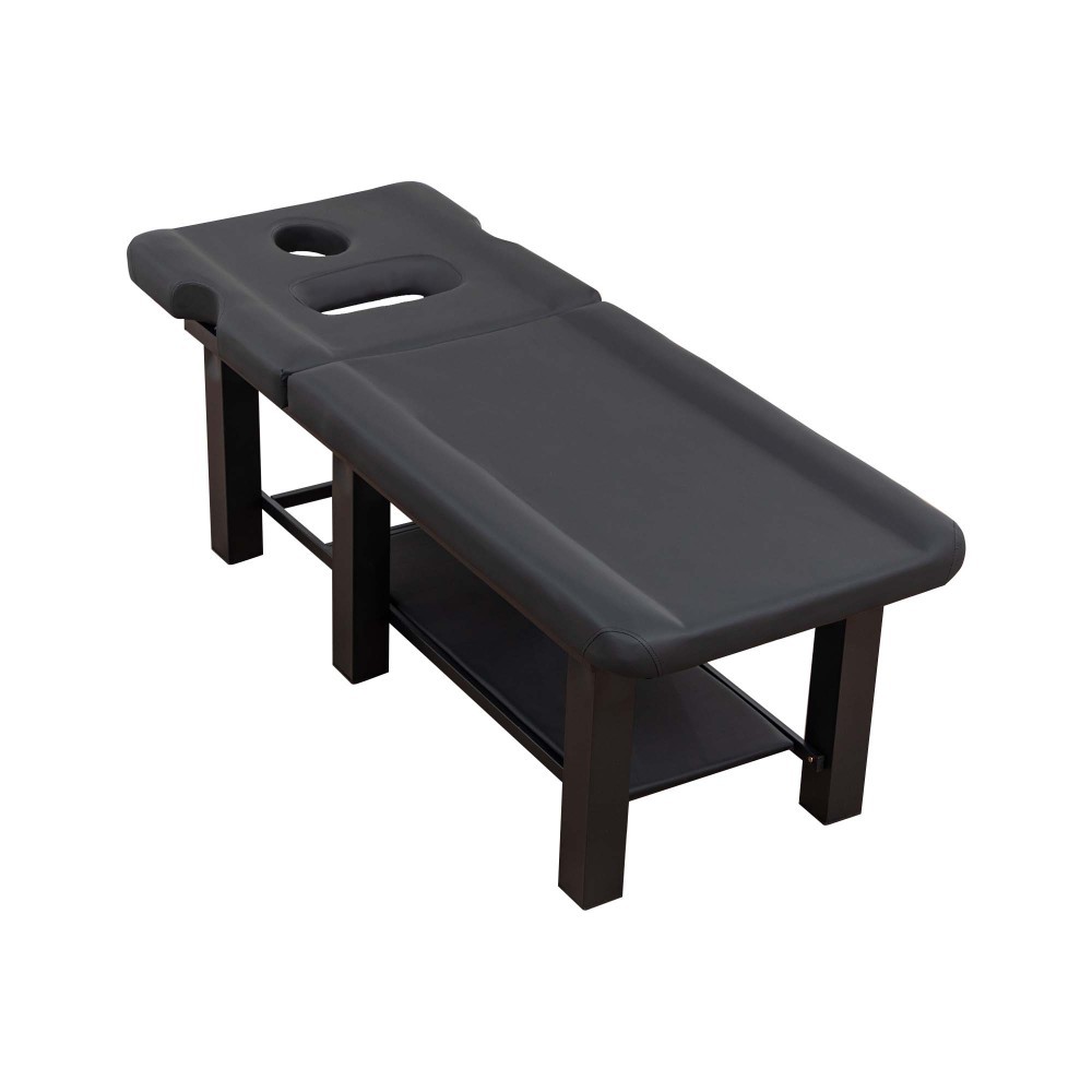 Professional Massage Table Adjustable Backrest Heavy Duty Waterproof PU Leather