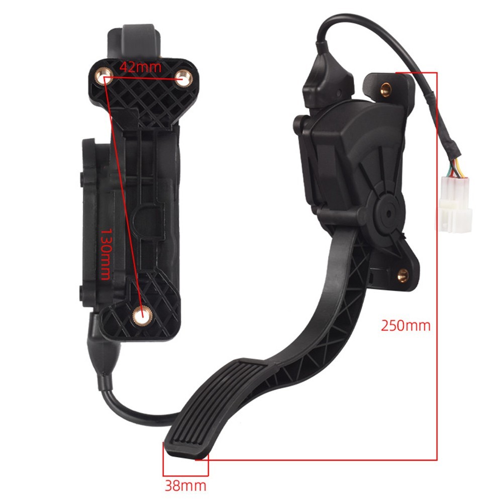 Foot Throttle Pedal for Electric Vehicle Ebike Go Kart Hanging Type Accelerator