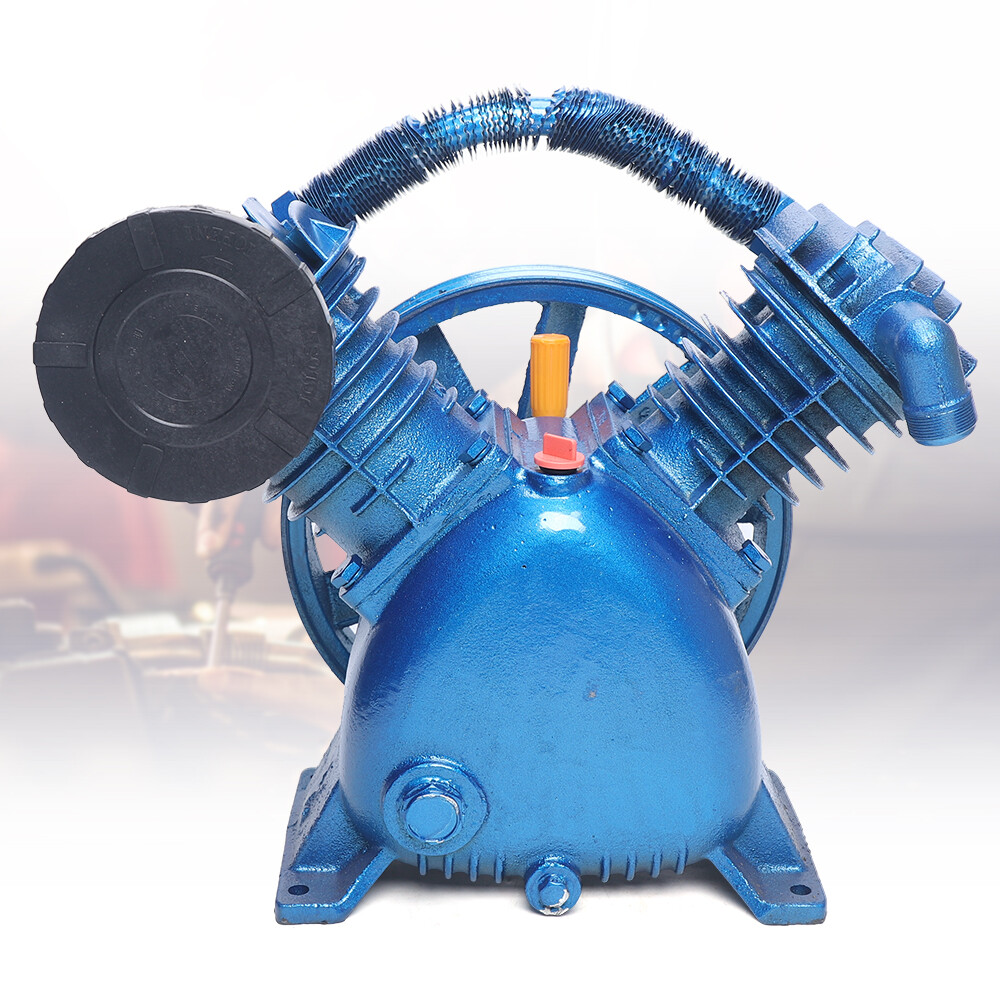 5.5HP 175PSI Replacement Air Compressor Pump Double Stage V Style Low Noise New