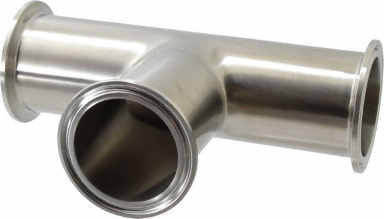 VNE EG72.0 2in.   304 SS clamp type sanitary tee