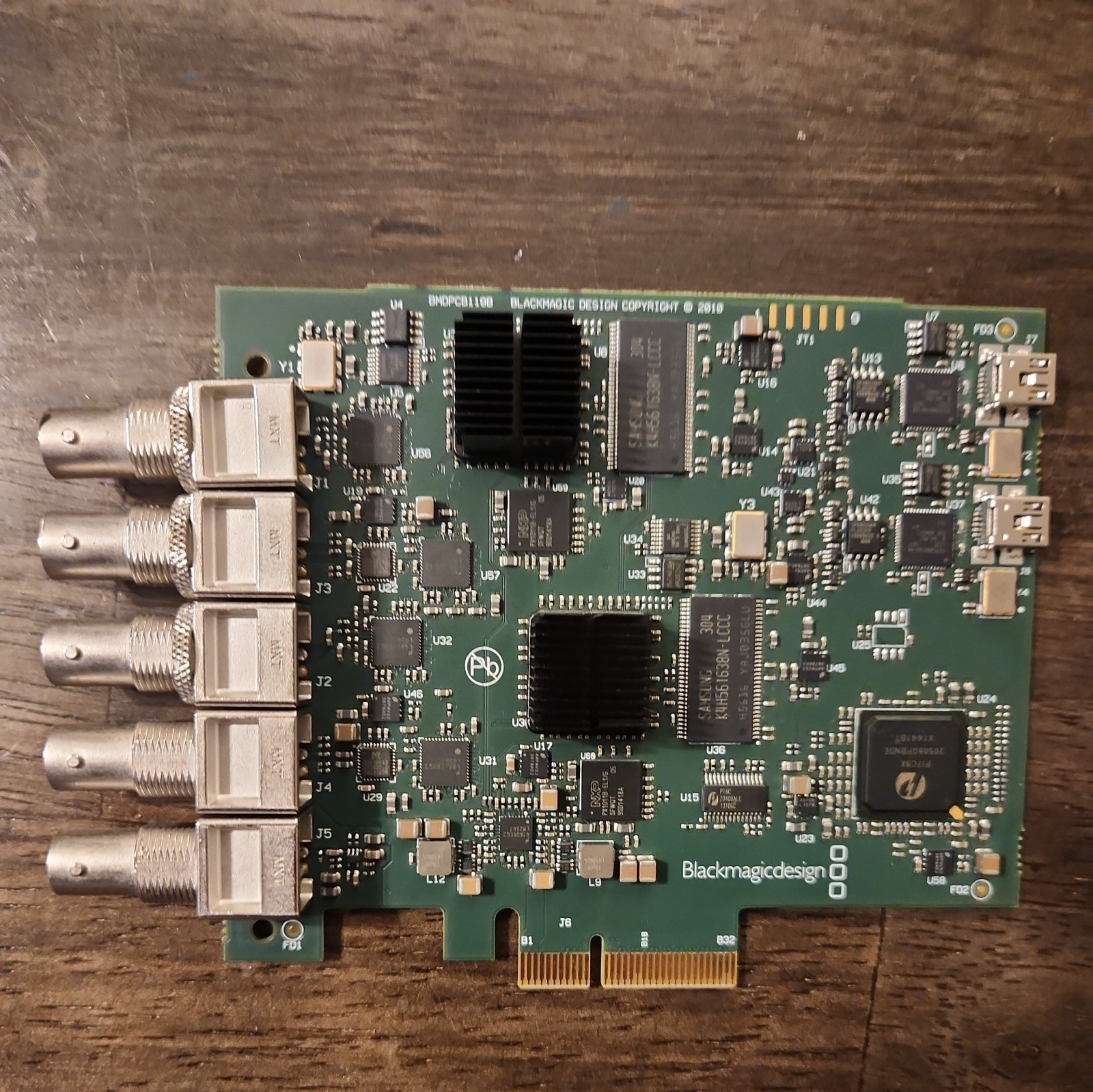 Blackmagic Design DeckLink Duo BMDPCB119B PCIe x4 Video Capture Card