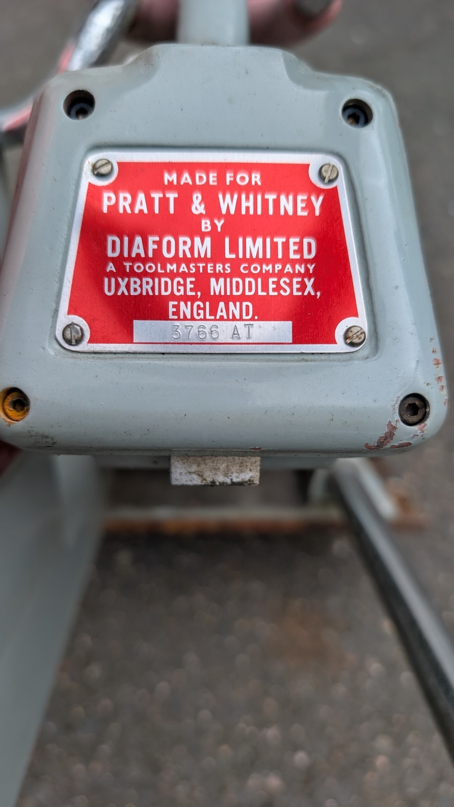Pratt & Whitney Diaform Wheel Forming Equipment Untested