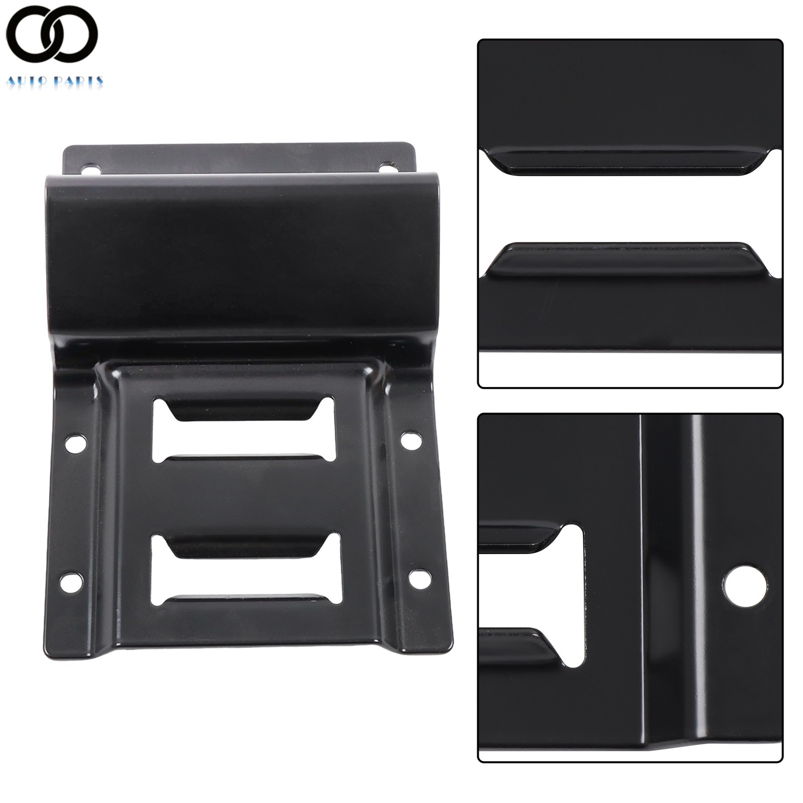 2 Pack Wheel Chock Tie Down Strap Kit For Trailer ATV 9' Ratchet Strap Durable