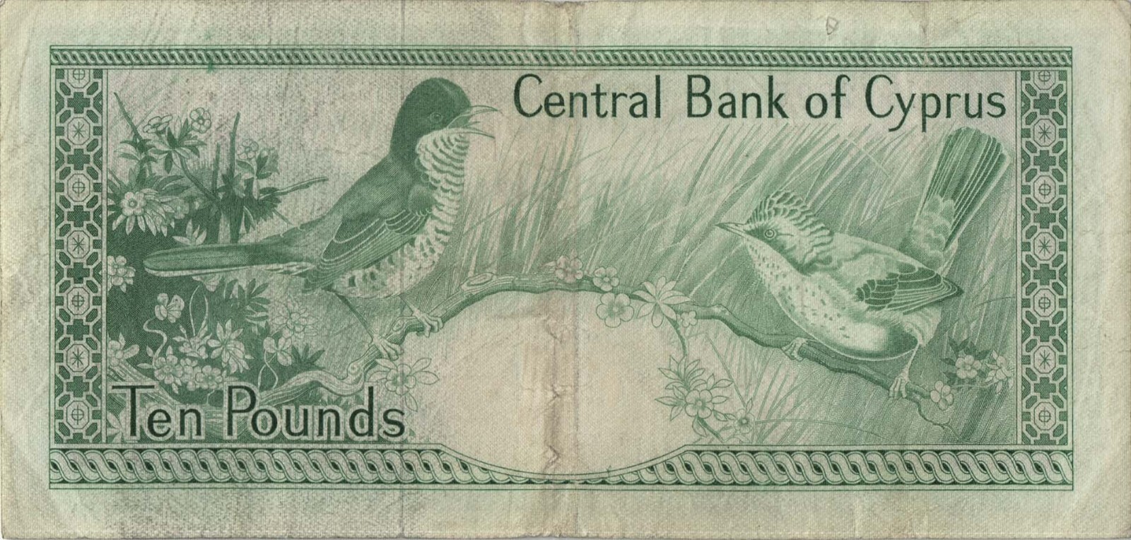 Cyprus / Cyprus P.48b 10 Pound 1983 (3-)
