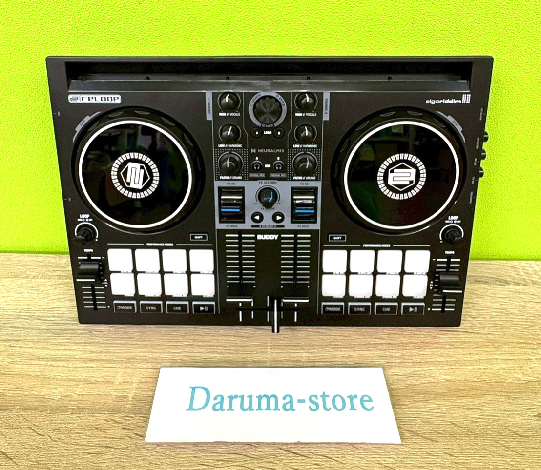 Reloop Buddy Reloop Buddy & Decksaver - 2 Channel DJ usb Controller Used Tested