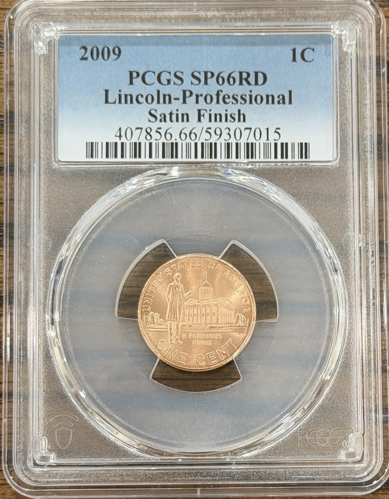 2009 P Bicentennial Lincoln Cent-Professional PCGS SP66RD