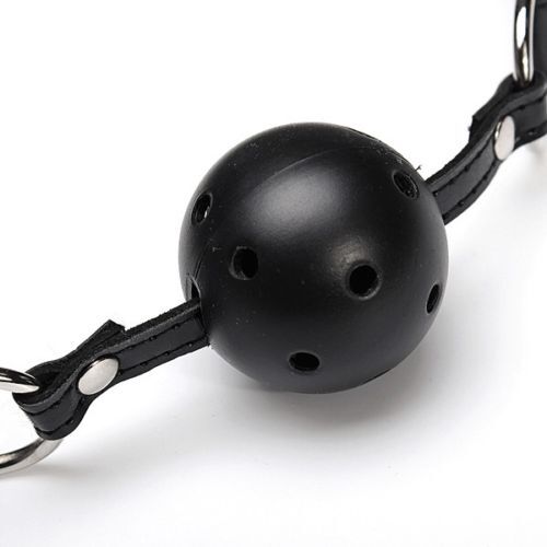 Head Face Mask Open Eye Mouth Spandex Headgear Binding Open Ball Mouth Gags