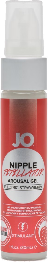 System JO Nipple Titillator Arousal Stimulant Gel 1 oz - Choose Flavor