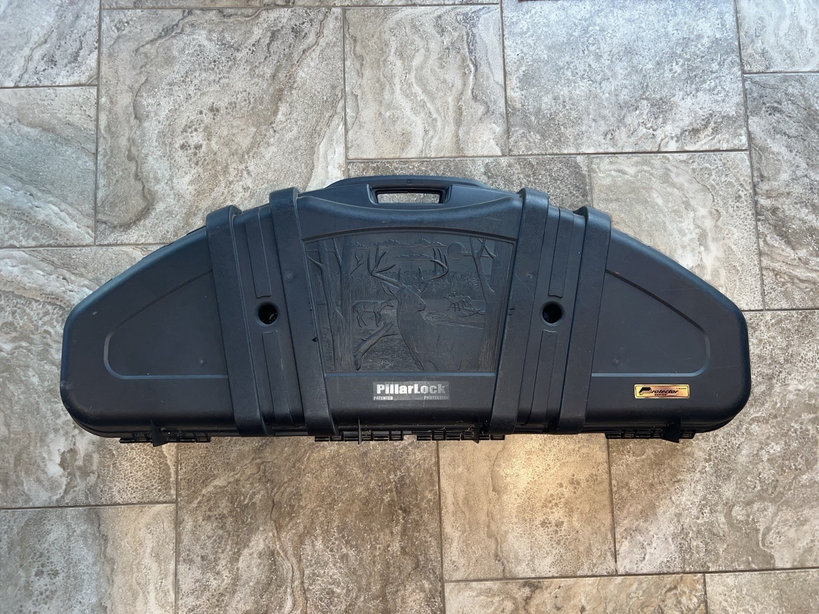 PSE Firestorm Compound Bow Archery RTH Plano Case Cobra Sight 70 Pound Draw Used