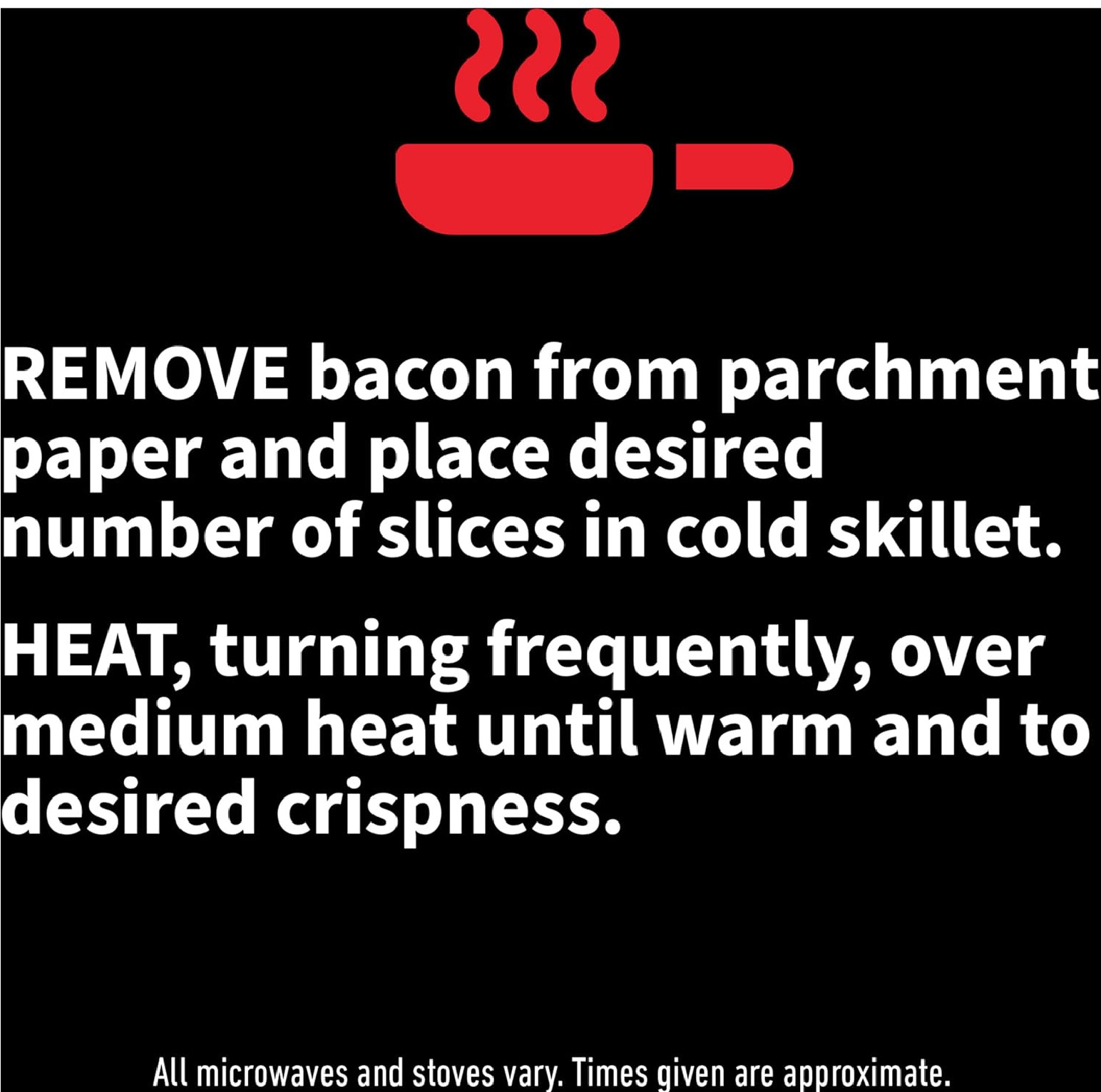 HORMEL BLACK LABEL Fully Cooked Bacon - Thick Bacon Snacks for Breakfast, 10.5 O