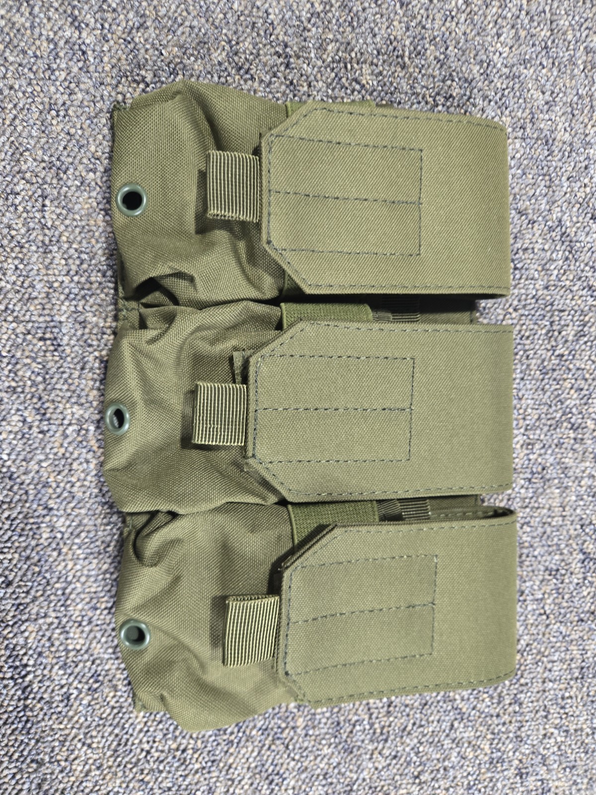 Olive Green Triple Mag Pouch