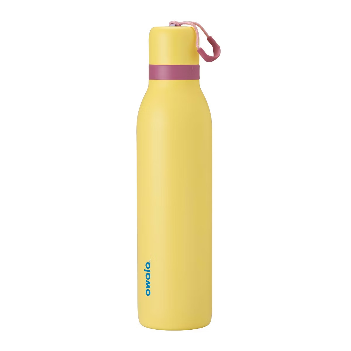 Owala FreeSip SS Twist 24oz Water Bottle High Noon Yellow Leak Proof Insulated