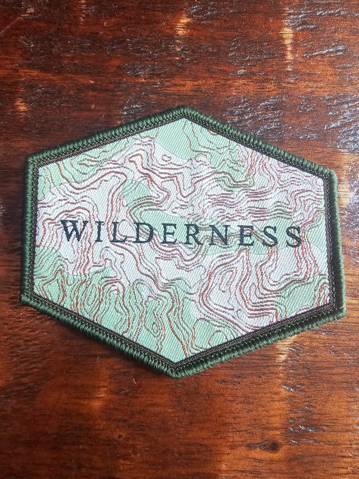 Wilderness Hook and Loop Morale Patch