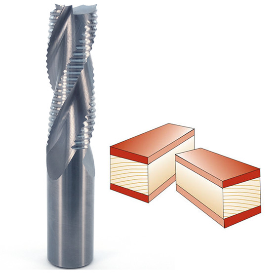 Whiteside Spiral Upcut Roughing Bit, 3/4 in. SH x 3/4 in. CD x 2 in. CL