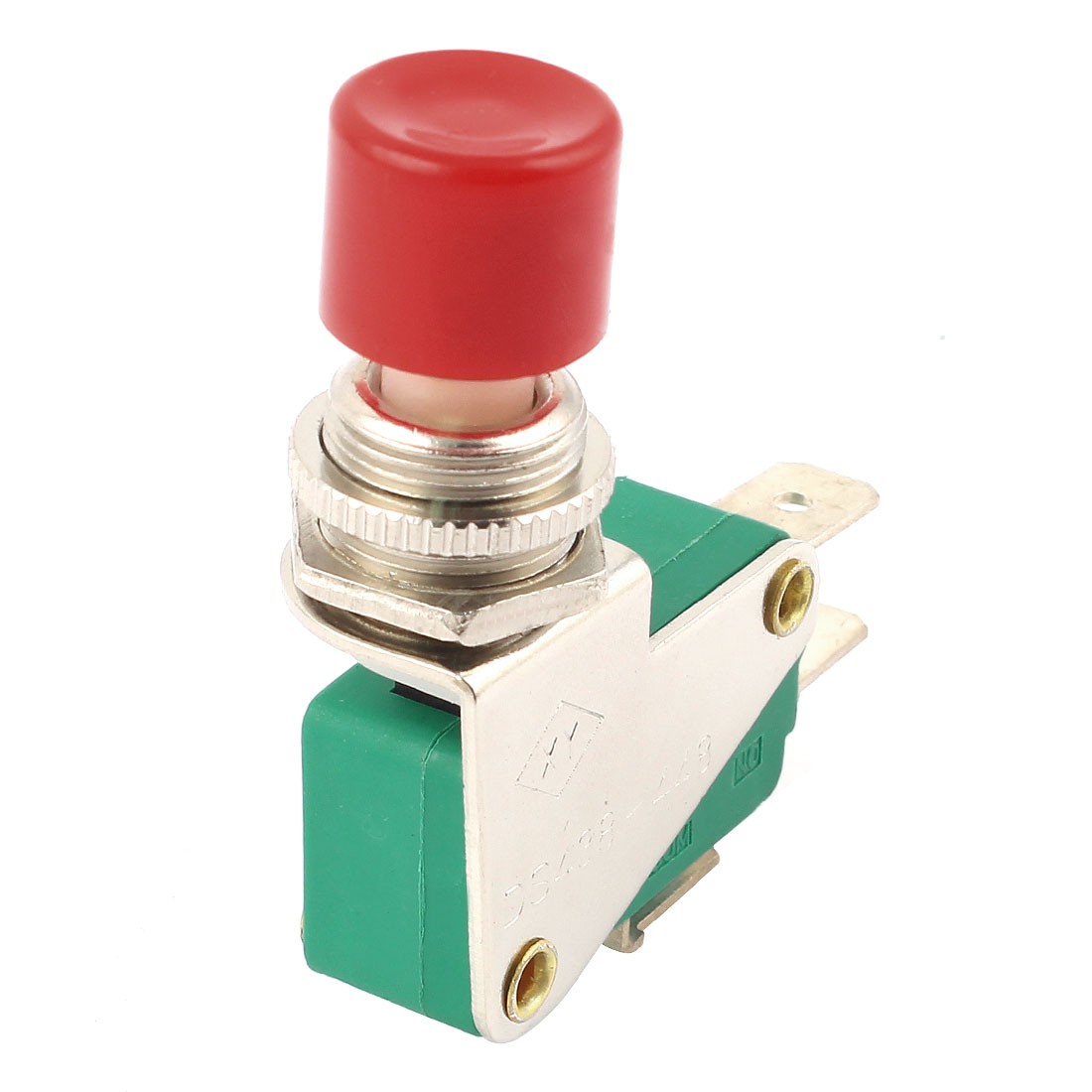 AC 125V/250V 16A SPDT NO NC Momentary Red Cap Push Button Micro Switch DS438