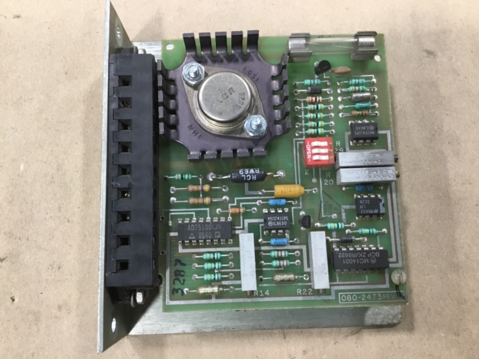 SCI 080-2473 Circuit Board Control Board #010E15