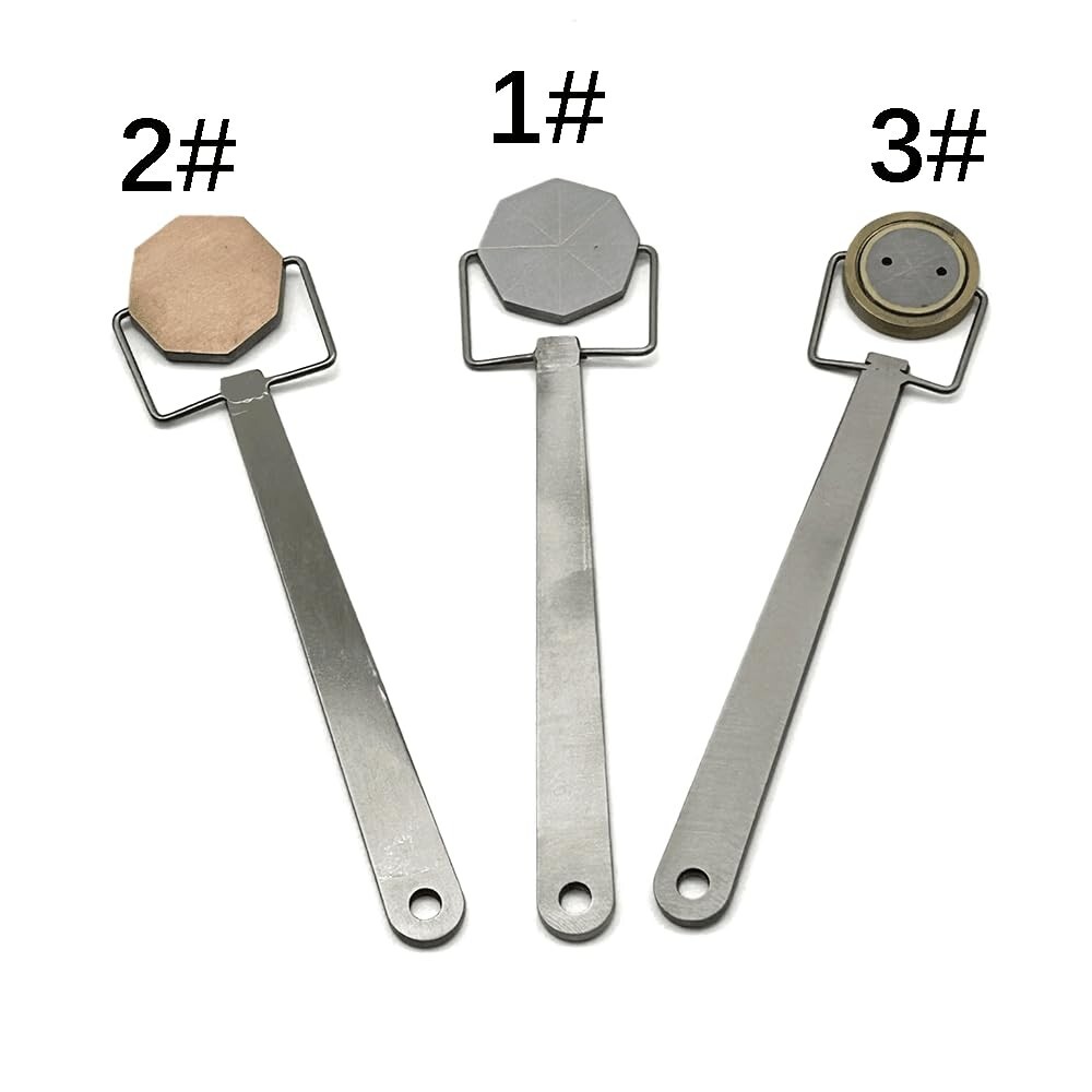 Pie Gauge Magnetic Field Indicator 3 PCS Magnetic Particle Pie Field Indicator
