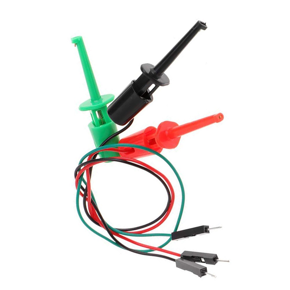 Practical Test Hook Clips for Quick Circuit Connections Easy to Identify