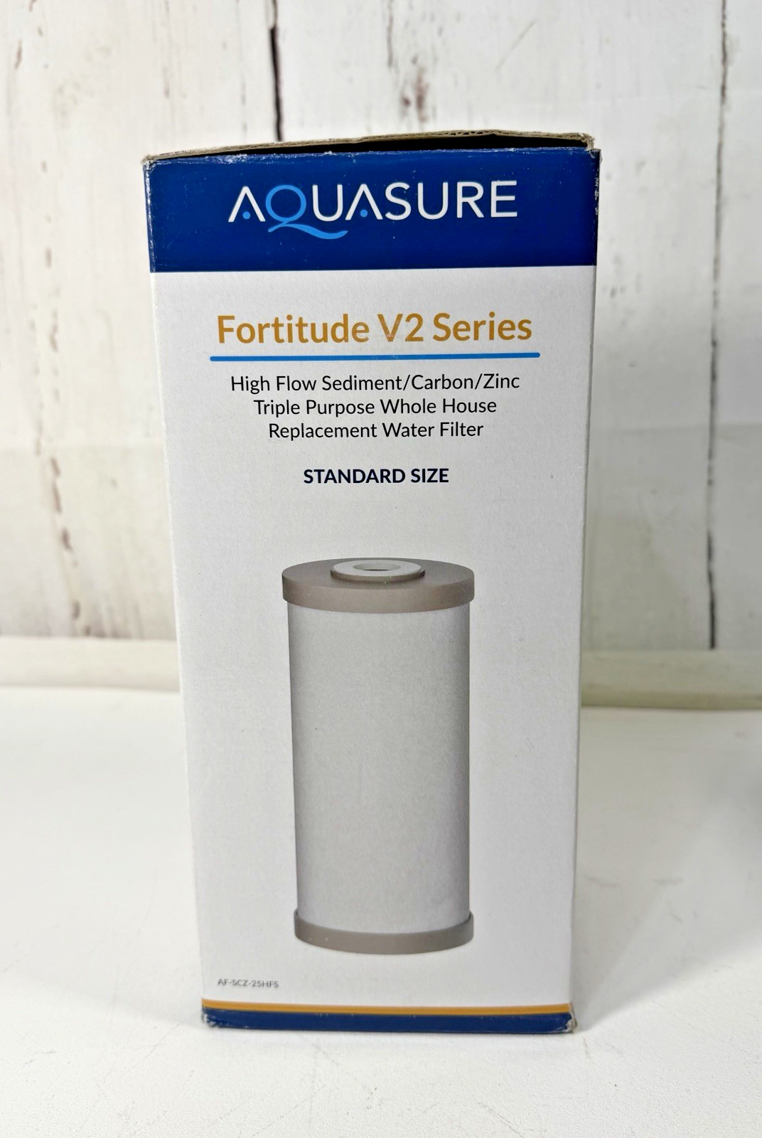 AQUASURE FORTITUDE V SERIES WHOLE HOUSE WATER FILTRATION FILTER AF-SCZ-25HFS