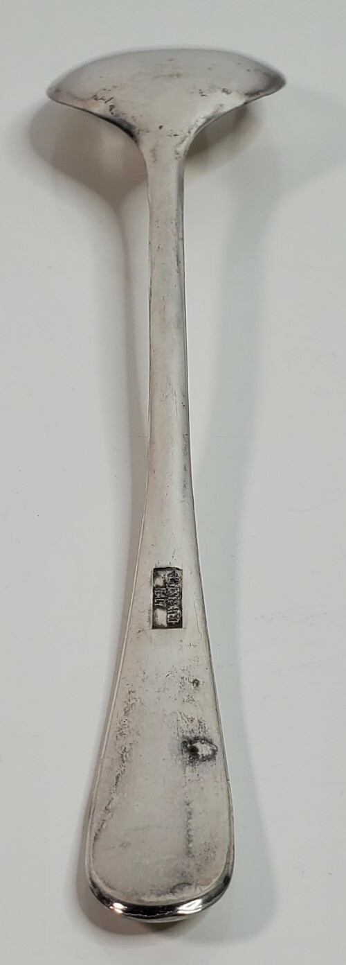 Serving Fork Modern Contemporary Silverplated Italy 8.88 inch Dinner Flatware