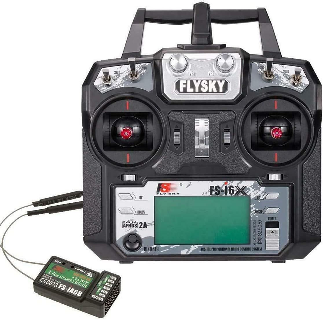Remote Control Transmitter with 10 Channels, Receiver and Upgrade Cable Included