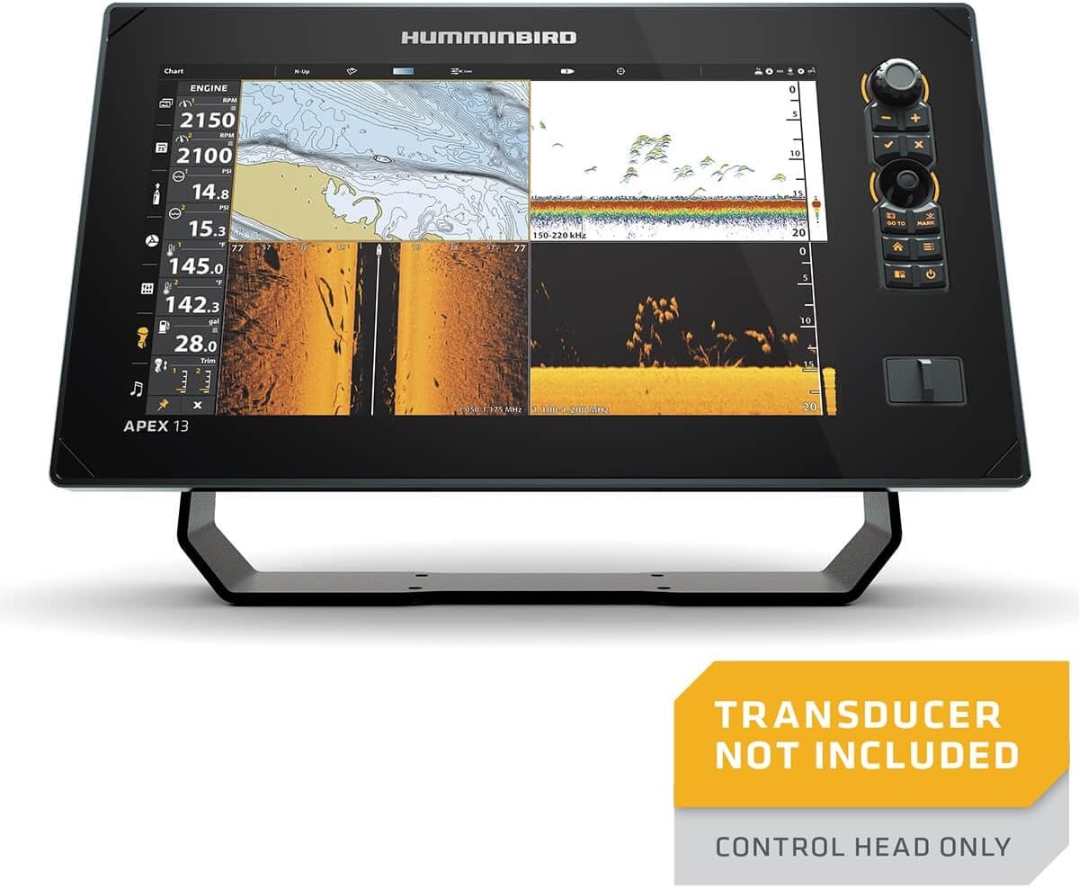 Humminbird APEX13 Chartplotter Mega SI+ VX No Transducer