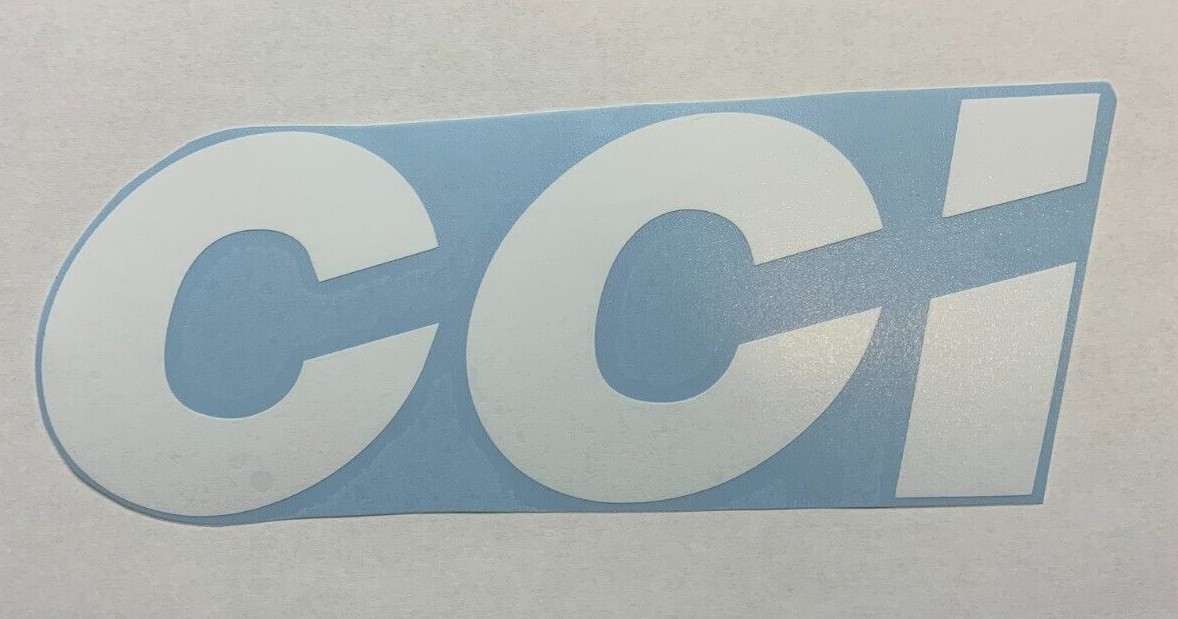 CCI Ammo Logo Die Cut Vinyl Sticker Patriotic Gun America Marines USA Army