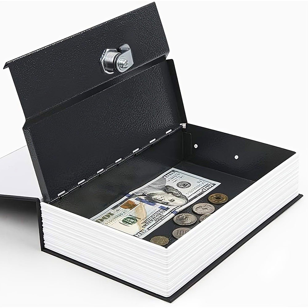 Safety Technology Key Locking Book Diversion Safe - DS-LCKBOOK