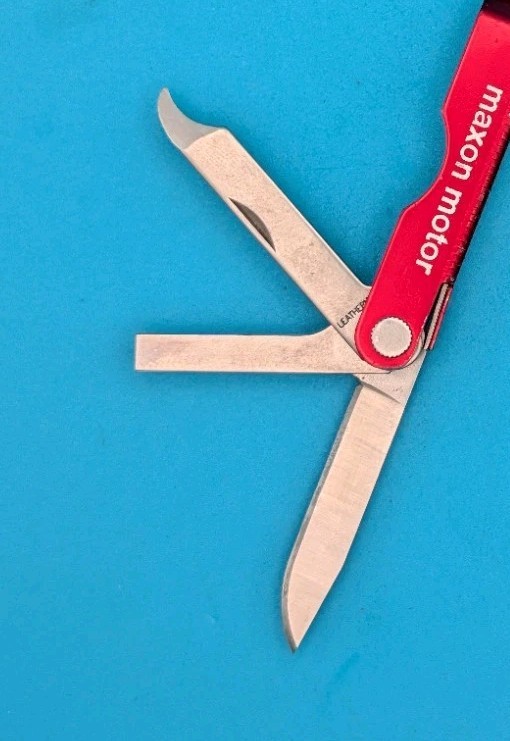 Leatherman Micra Multi-Tool, Knife, Scissors, Key Ring, Red! *MAXON MOTOR*