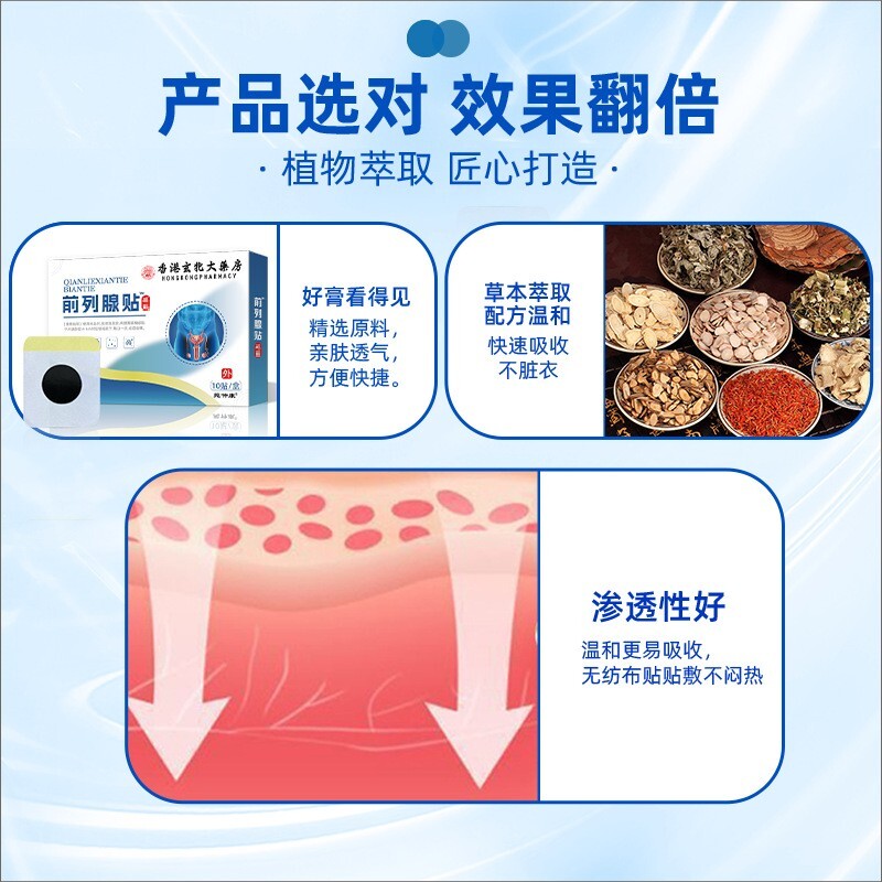 Prostate patch 10pc 前列腺贴