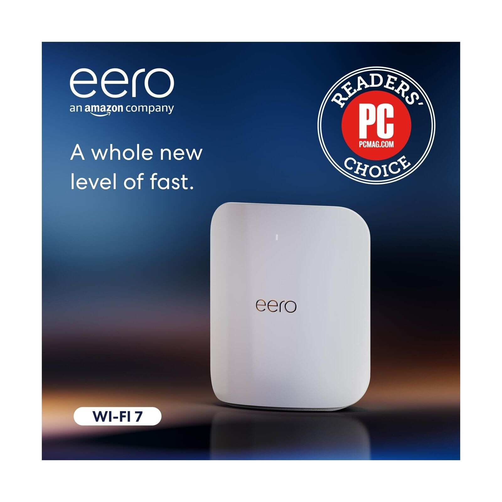 eero Max 7 Tri-Band Mesh Wi-Fi 7 Router - 10 Gbps Ethernet -  NOT ISP LOCKED