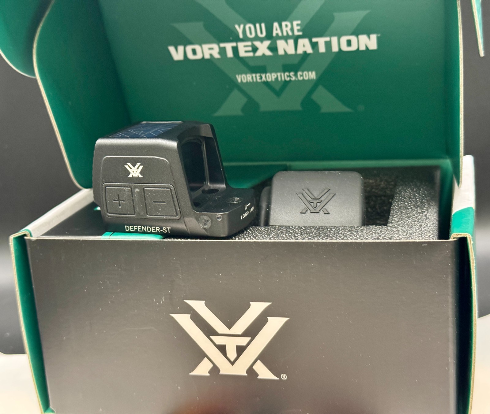 Vortex Defender-ST Enclosed Solar Micro 1x22.5mm Reflex Red Dot DFST-MRD3-E