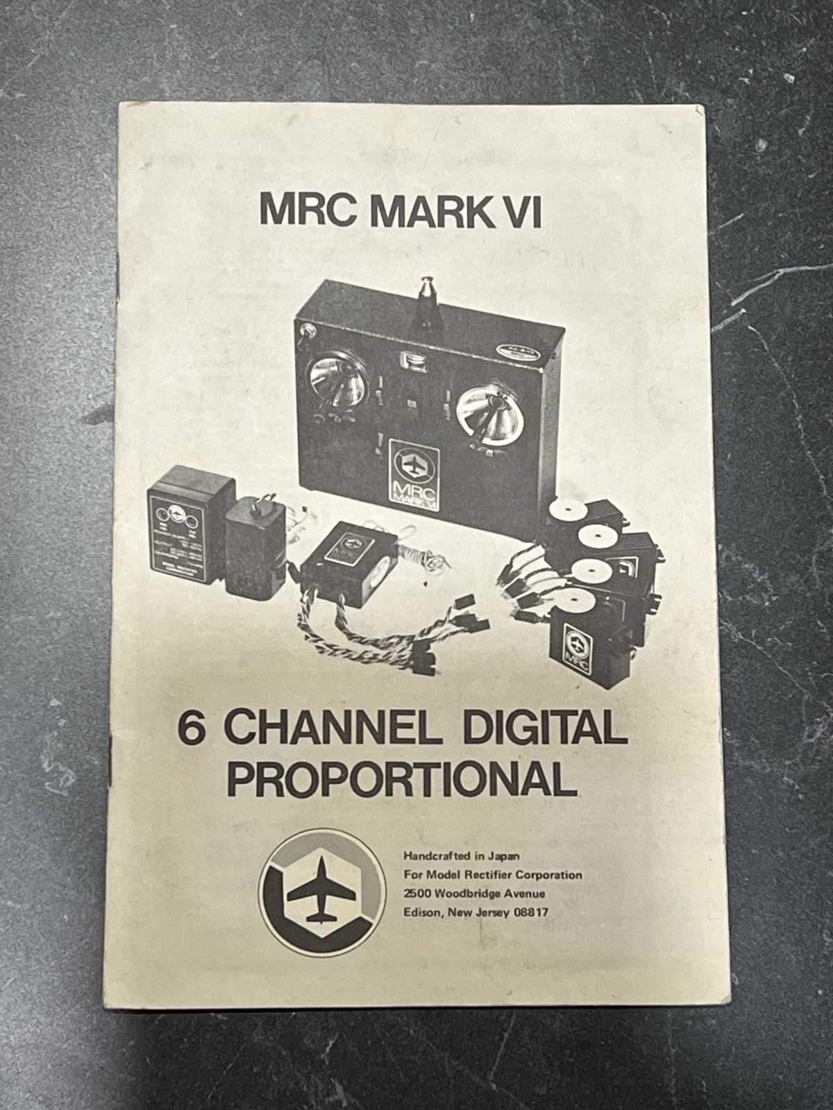 MRC Model Mark V Remote Control Vintage Untested Complete w/ Box & Manual RC