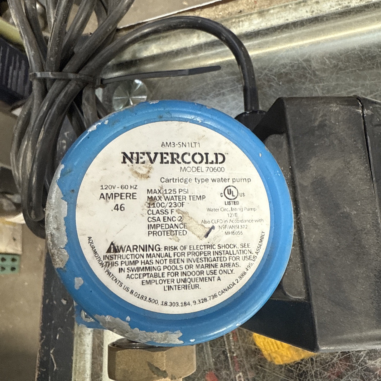 EZ-FLO 70600 Nevercold Hot Water Recirculating Pump Never Cold Free Shipping