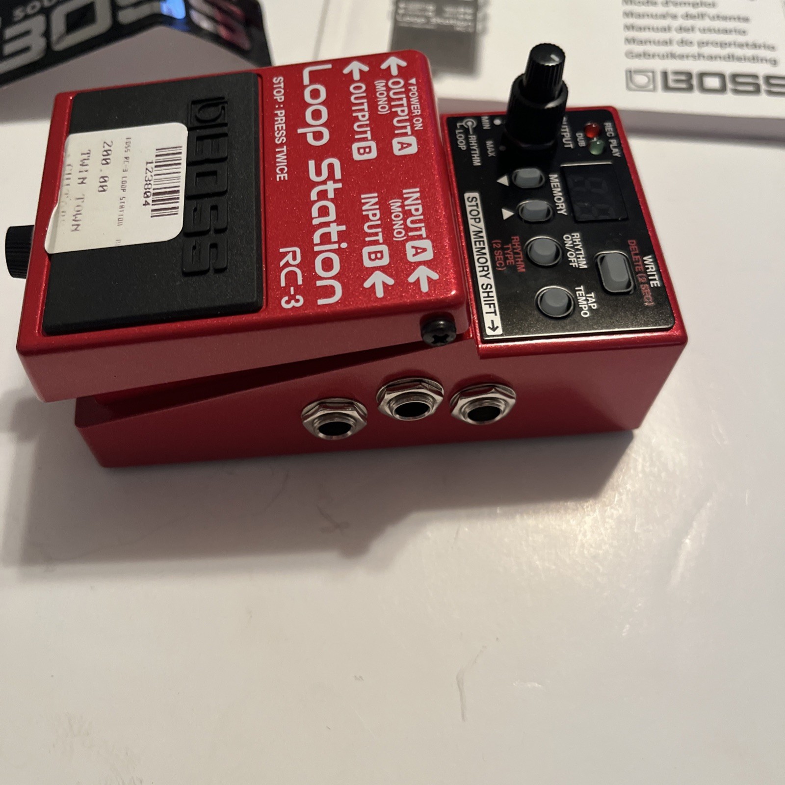 Boss RC-3 Loop Station NEW IN BOX