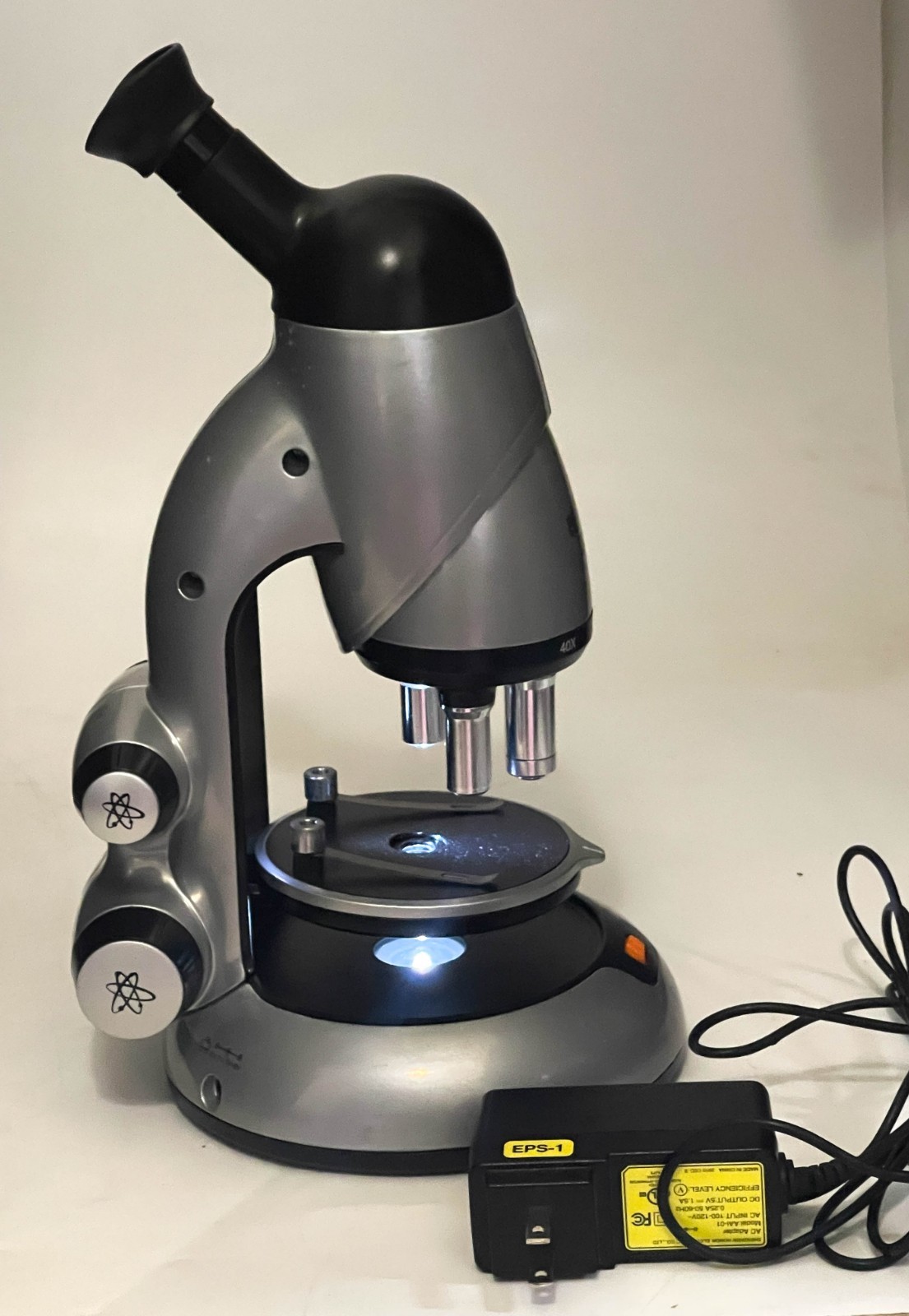 Edu Science Microscope Set 400X 100X 40X With Carry Case
