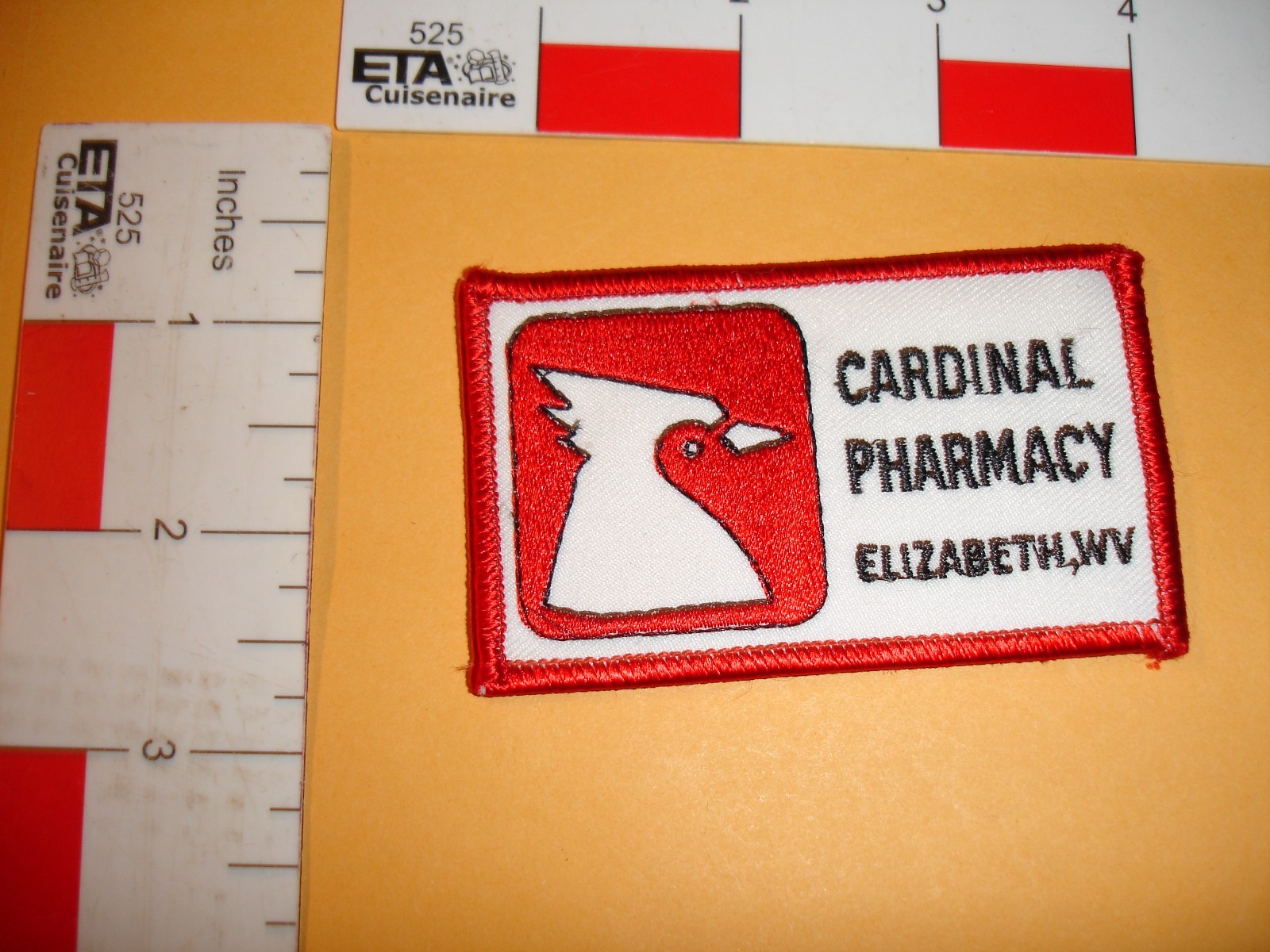 vintage rescue patch pharmacy patch
