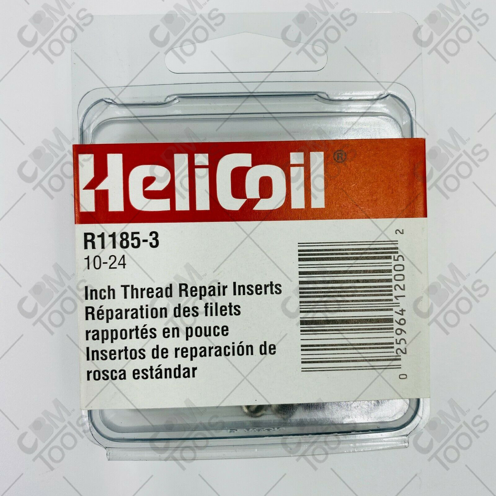 HeliCoil R1185-3 Thread Repair Inserts 12 Pack 10-24 Inch New Quality Tools
