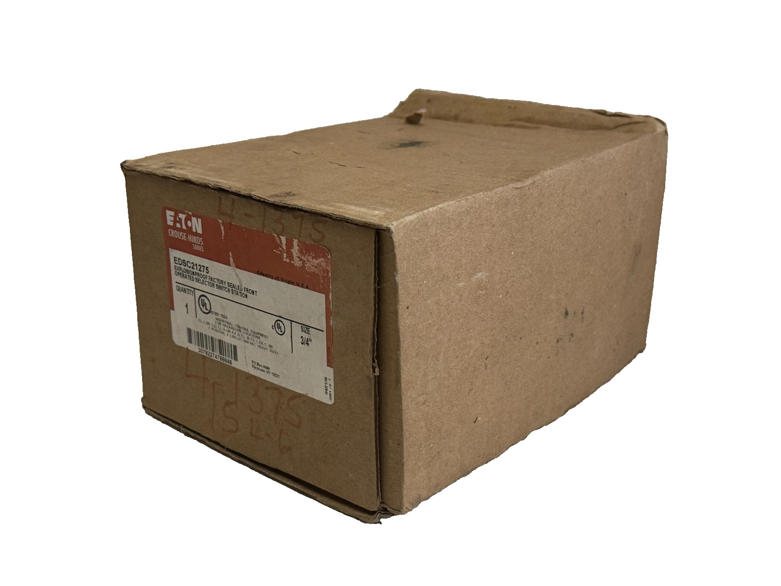 NEW IN BOX Eaton EDSC21275 Selector Switch