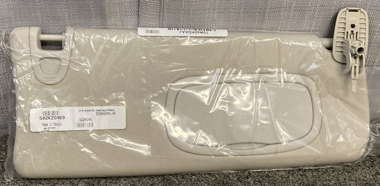 NEW GENUINE MOPAR 1SW60HDAAJ Visor, Right