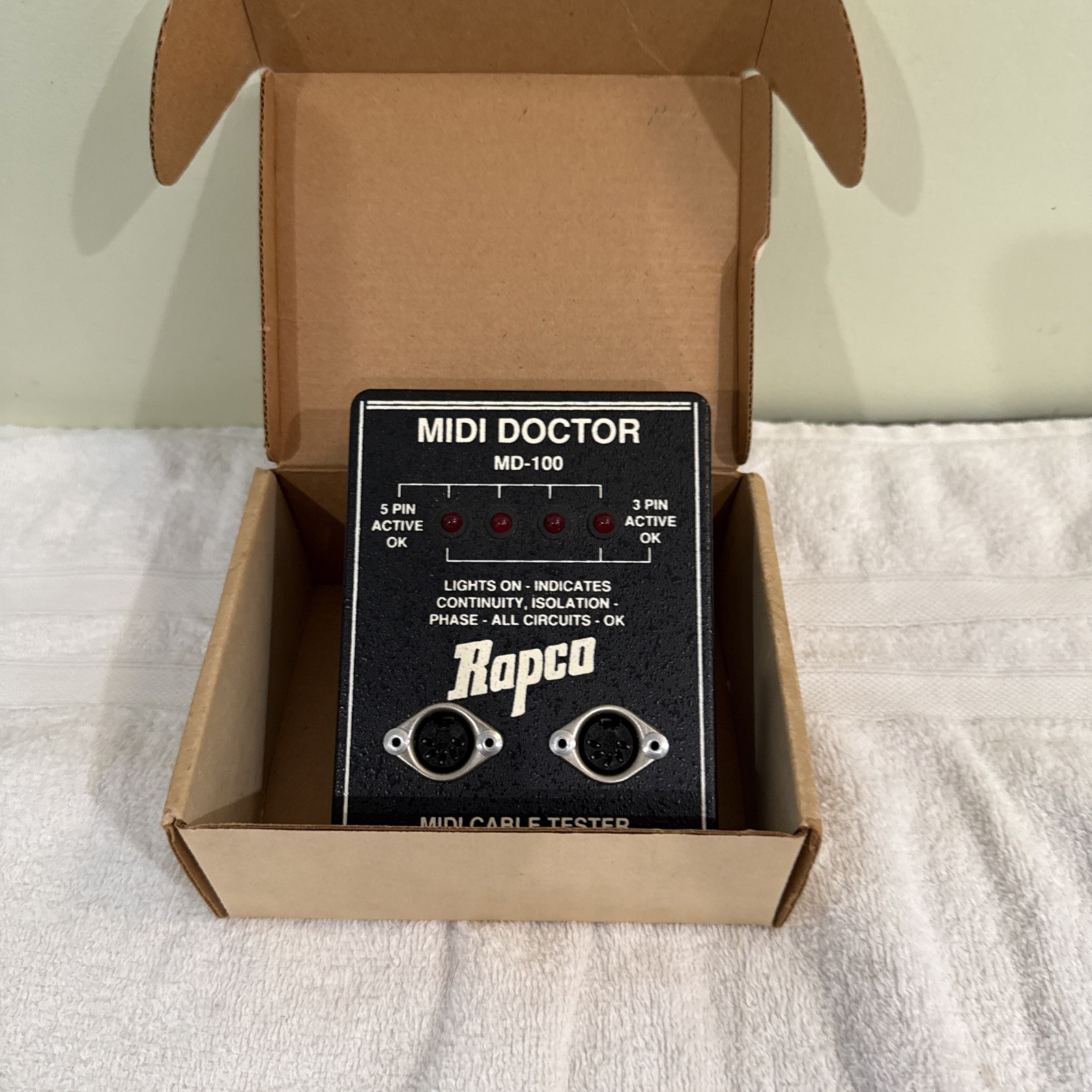 Vintage Rapco Cable Doctor MD-100 -tested