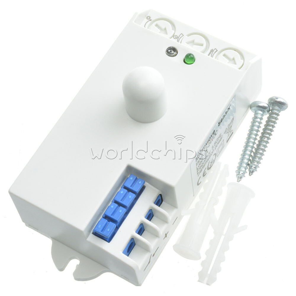 10PC SK-807K-DC DC12V-24V 5.8GHz Microwave Radar Sensor Light Switch Body Motion