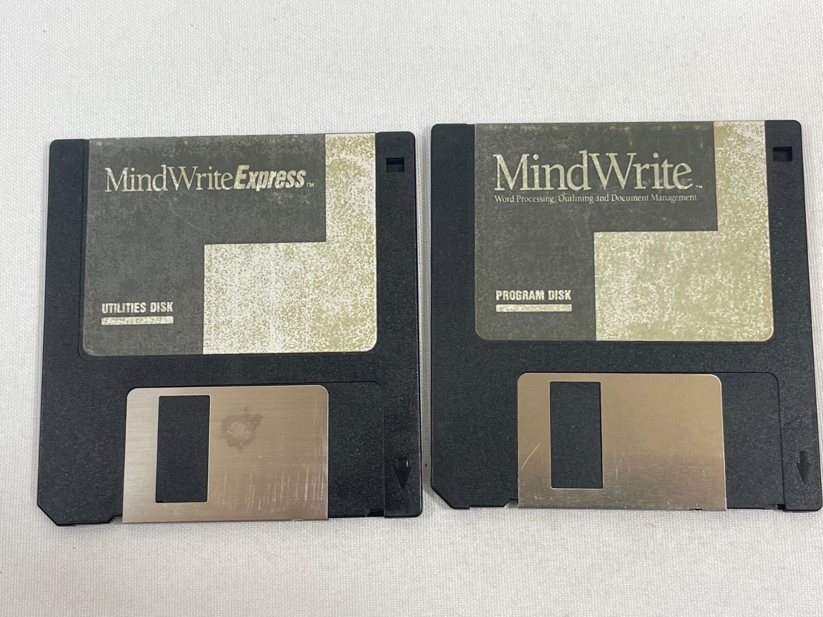 Vintage 1988 MindWrite Express Apple Macintosh 3.5" Floppy Disk Software