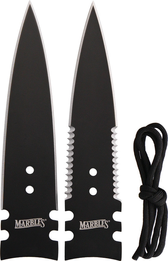 Marbles S.P.E.A.R. Head Stainless Blade Set of 2 Black
