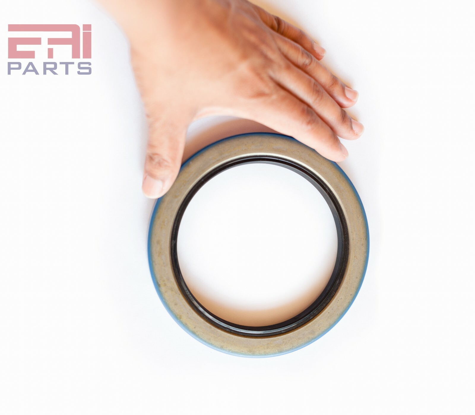 EAI Oil Shaft Seal 4.000"x5.375"x0.500" TA Double Lip w/ Spring 4"x5 3/8"x1/2"