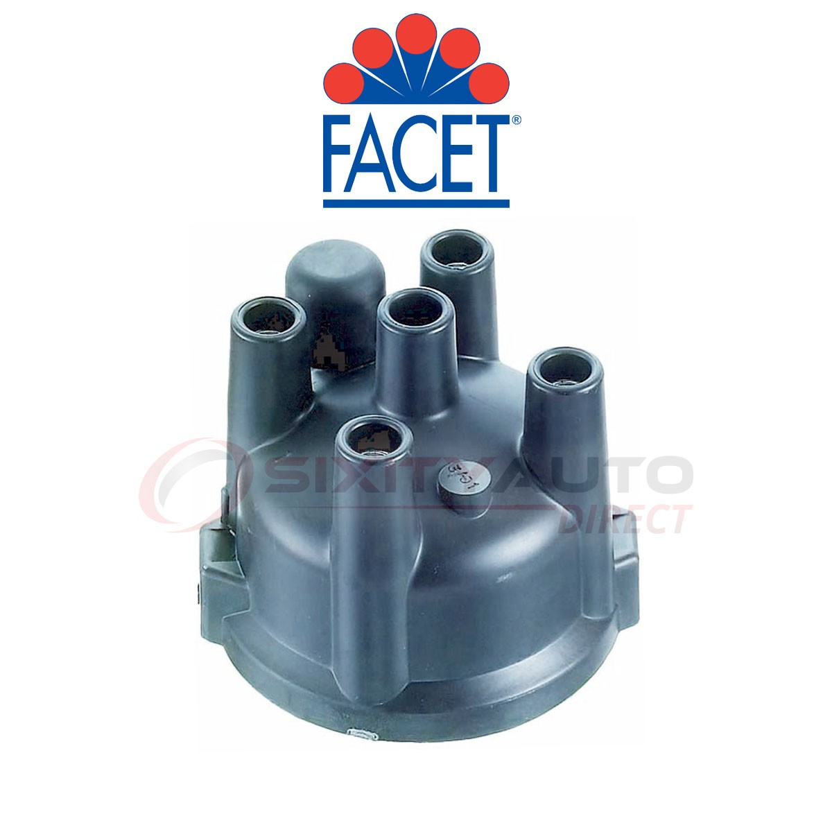 Facet Distributor Cap for 1989-1990 Eagle Summit 1.5L L4 - Ignition Spark hw