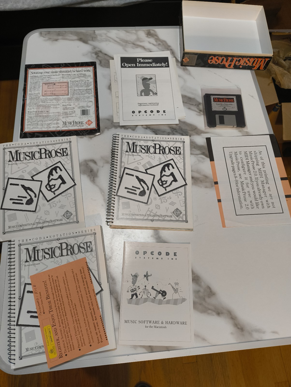 MusicProse for Macintosh