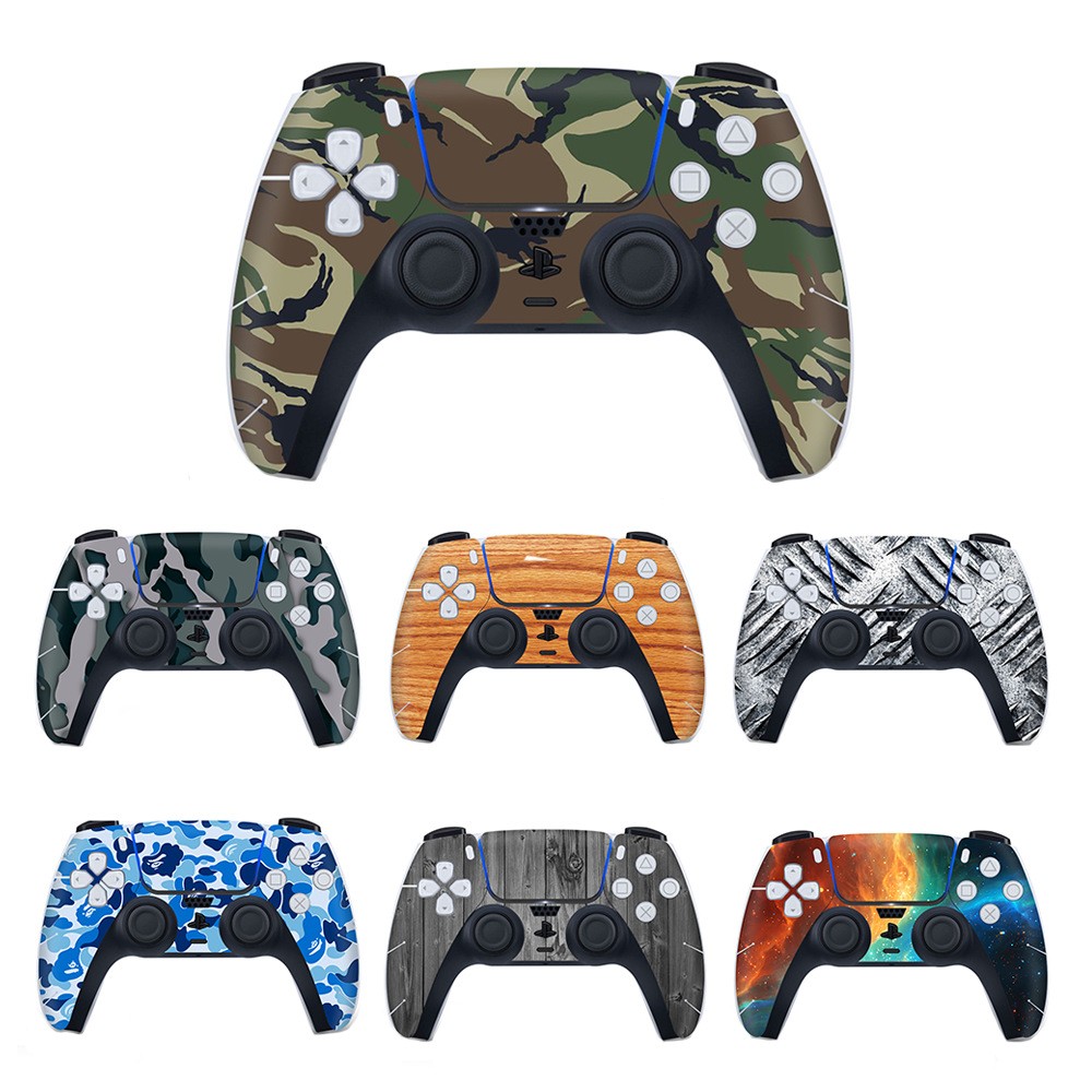 PS5 Controller Skin Vinyl Sticker Decal Waterproof Scratch Resistant 10 Styles